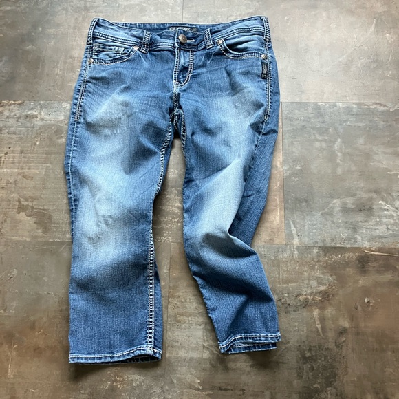 Silver Jeans Denim - SILVER Suki Flap Capri